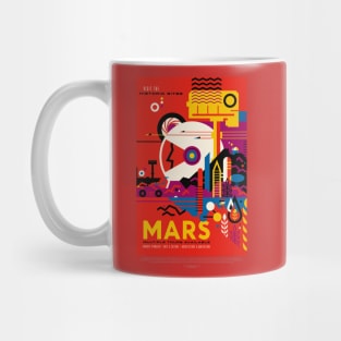 Mars NASA Artwork Mug